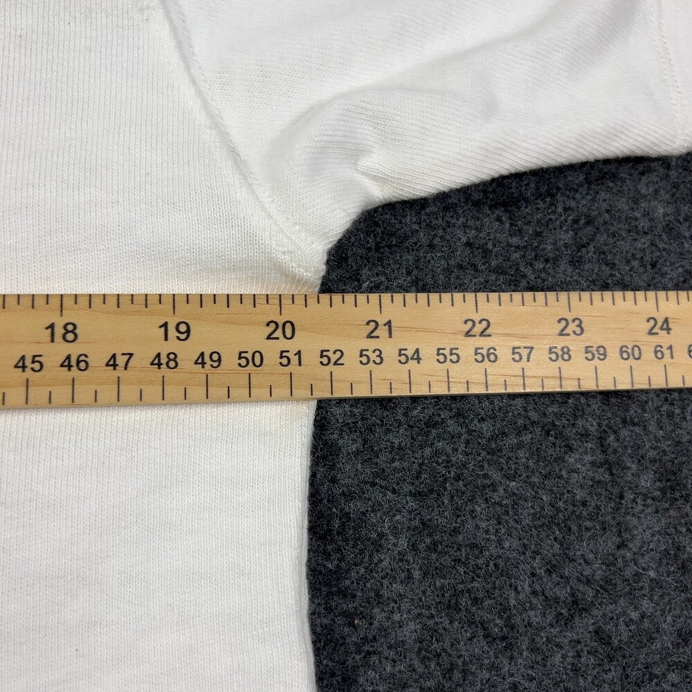 Buck Mason White Field-Spec Boyfriend Crop Tee Womens Sz Small NWI Msrp55 [AF28] - Picture 14 of 16